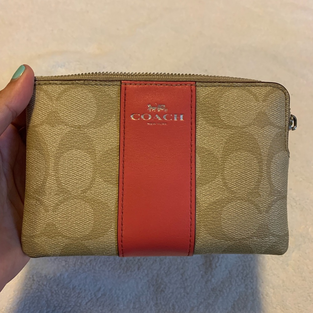 Coach wristlet/wallet